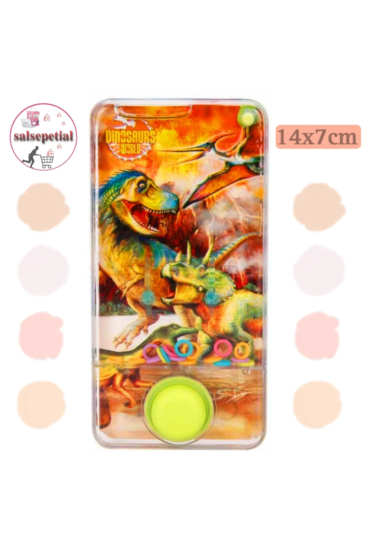 Dinozor Suda Halka Geçirme Oyunu Sulu Tetris Dinosaurs World Su O