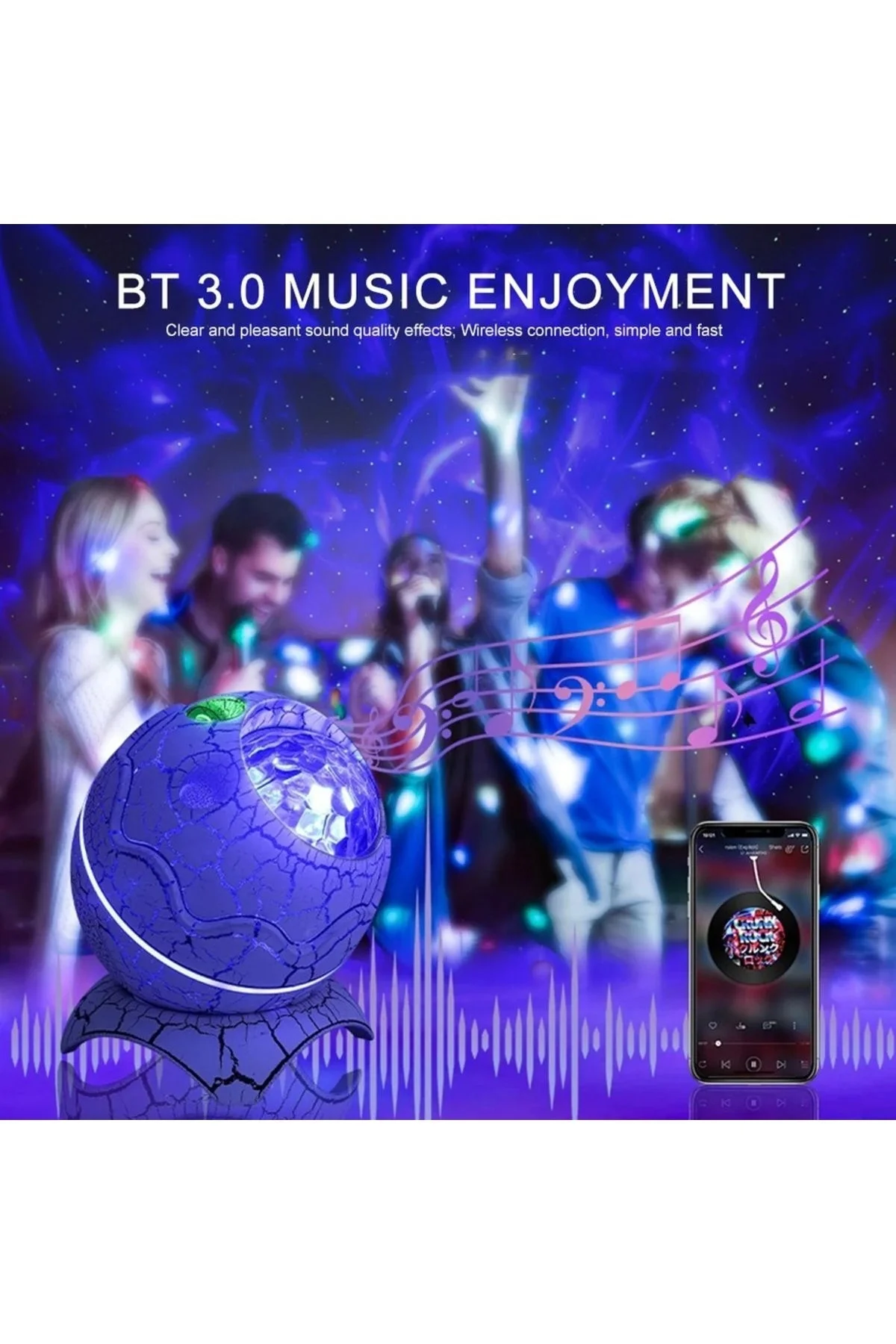 Dinozor temalı bluetooth hoparlörlü şarjlı masa gece lambası taş materyal 15x15 çok renkli Fiyatı, Yorumları ve Özellikleri