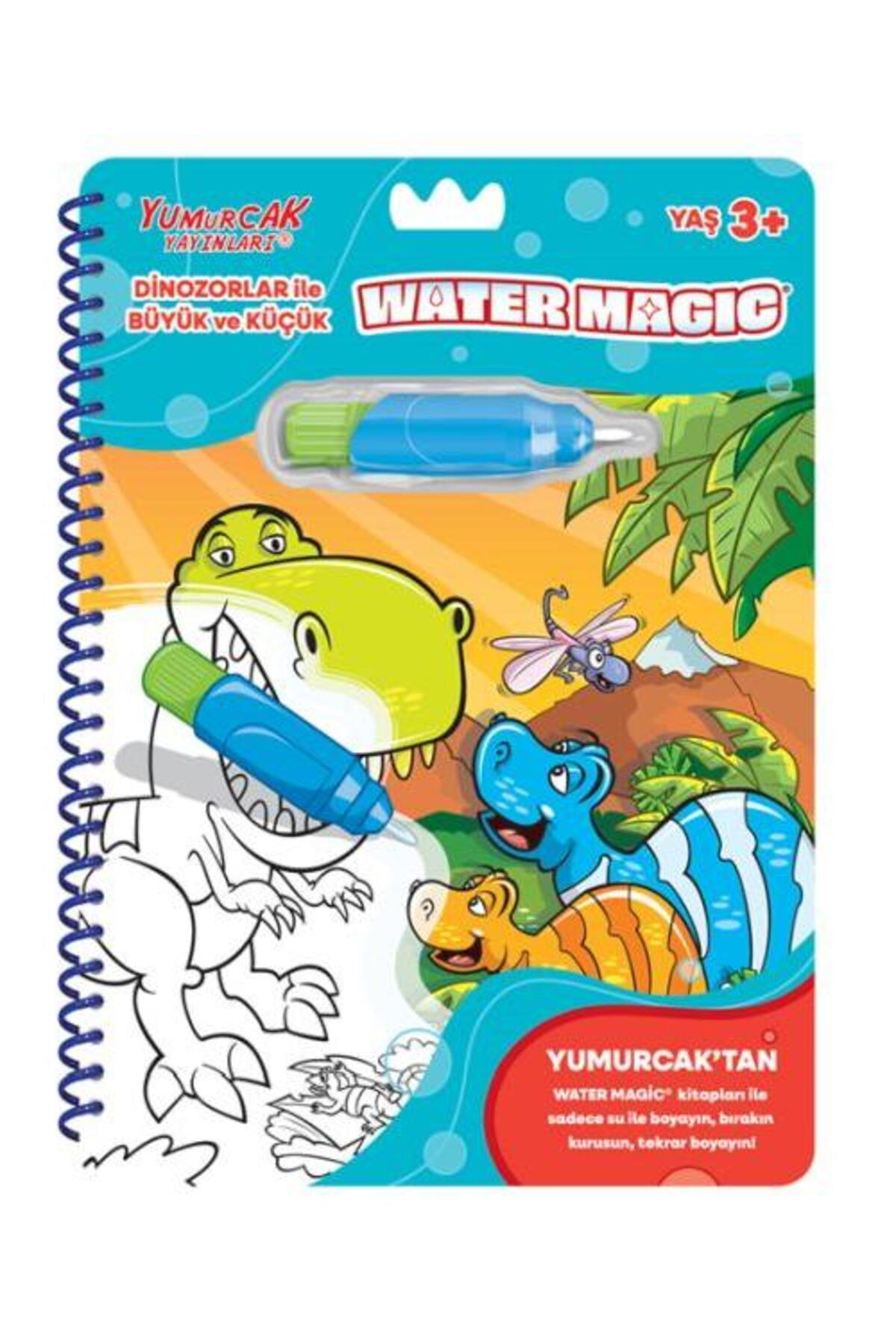 Yumurcak Yayınları Dinozorlar İle Büyük Ve Küçük Yeni Water Magic / Yumurcak Yayınla