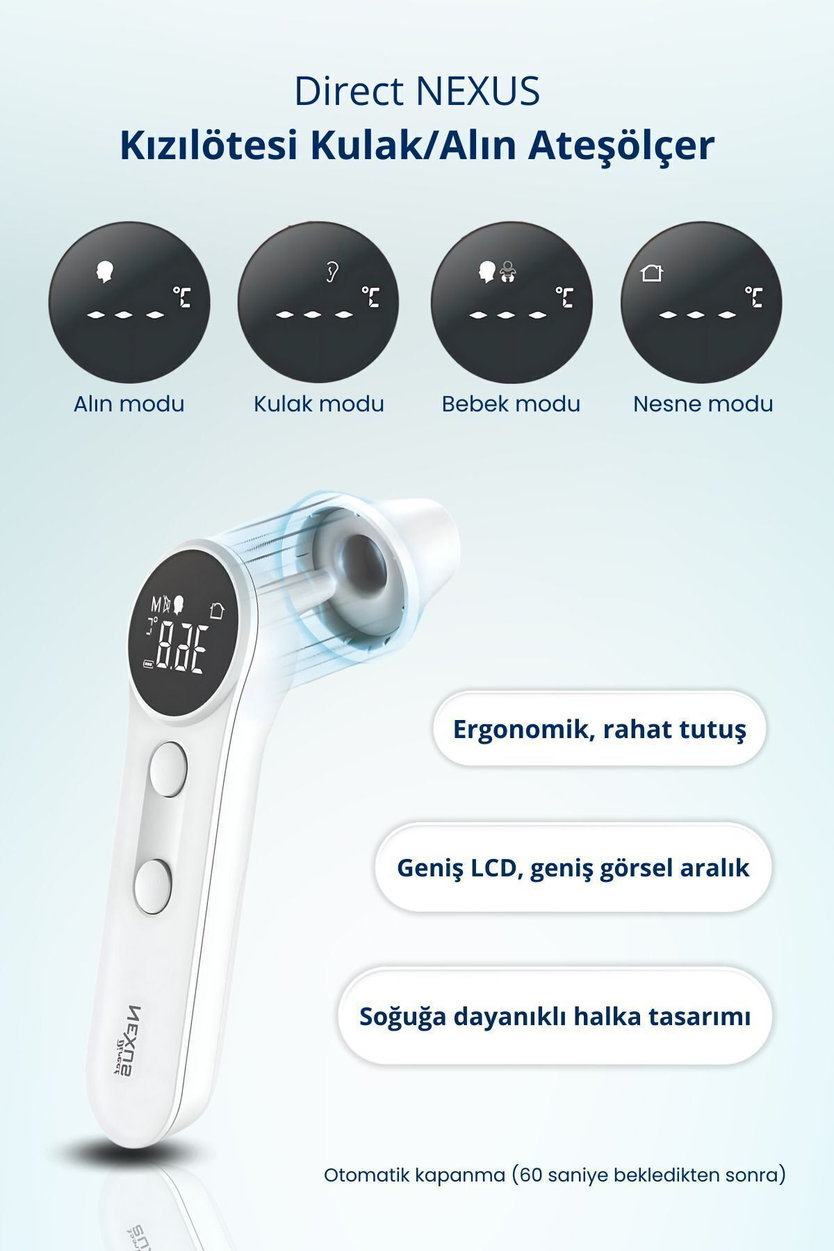 Direct Nexus  Yetişkinler Ve Çocuklar İçin Dual Kulaktan Alindan A