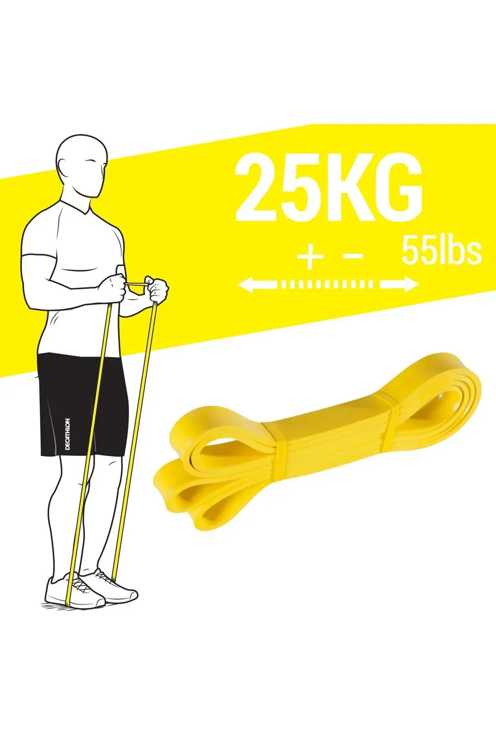 Direnç Bandı 25 Kg - Sarı