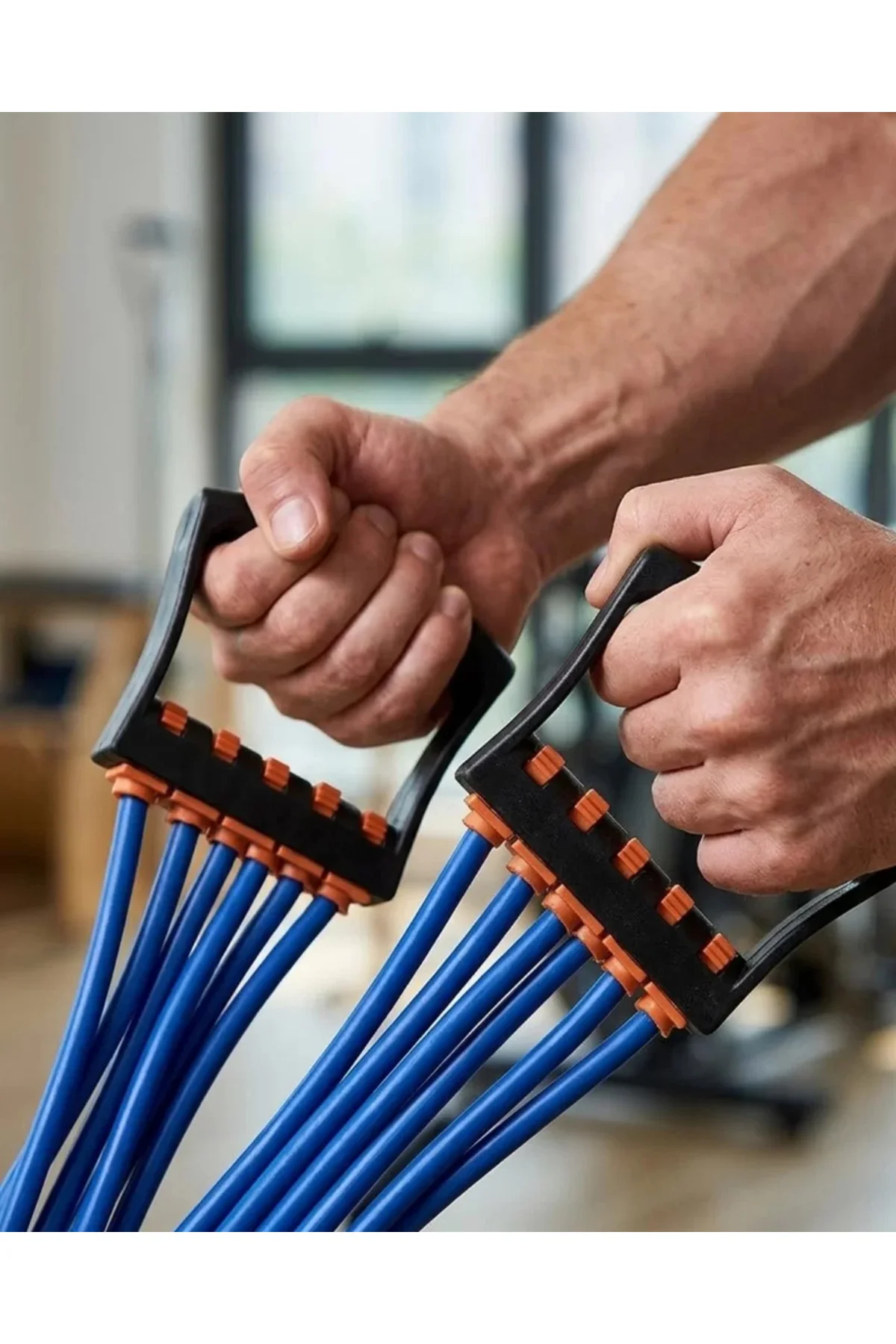 Direnç Bandı Spor Lastiği Evde Fitness Pilates Egzersiz Ekipmanı 