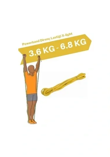 Direnç Bandı, Training Band, Sarı, 3-7 Kg Bx40 Fiyatı, Yorumları ve Özellikleri