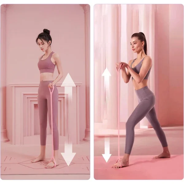 Dirençli Egzersiz Lastiği - Esneme ve Kuvvet Çalışma Bandı