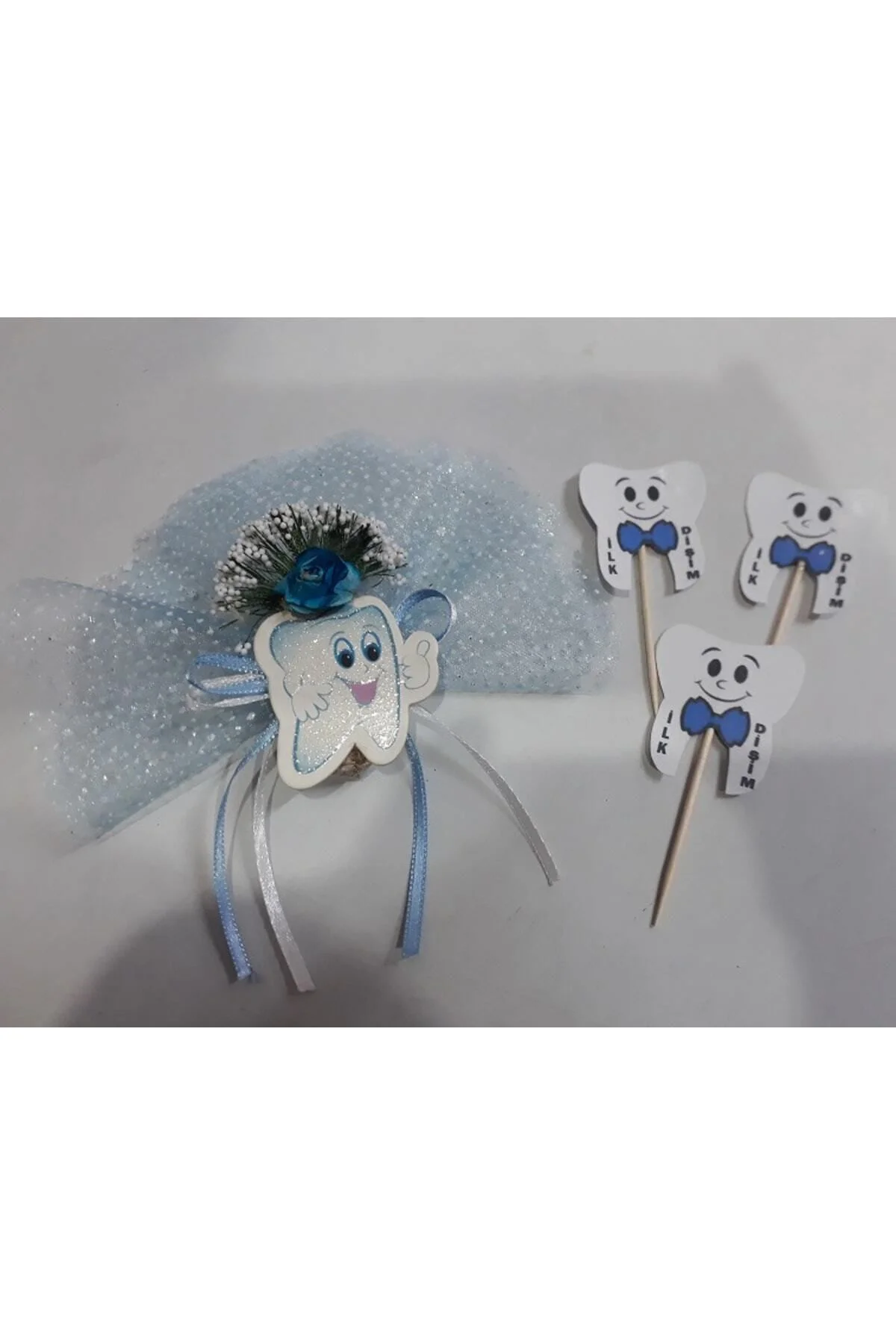 Diş Buğdayı Hediyelik Magnet Dişim Çıktı Erkek 30 Lu * 15 Ad. Kür