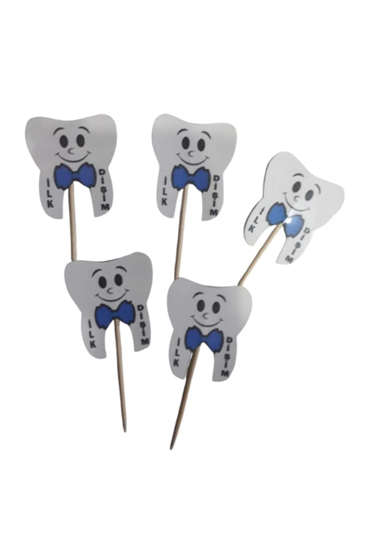 DİŞ BUĞDAYI MAVİ KÜRDAN PASTA SÜSÜ 15 Lİ