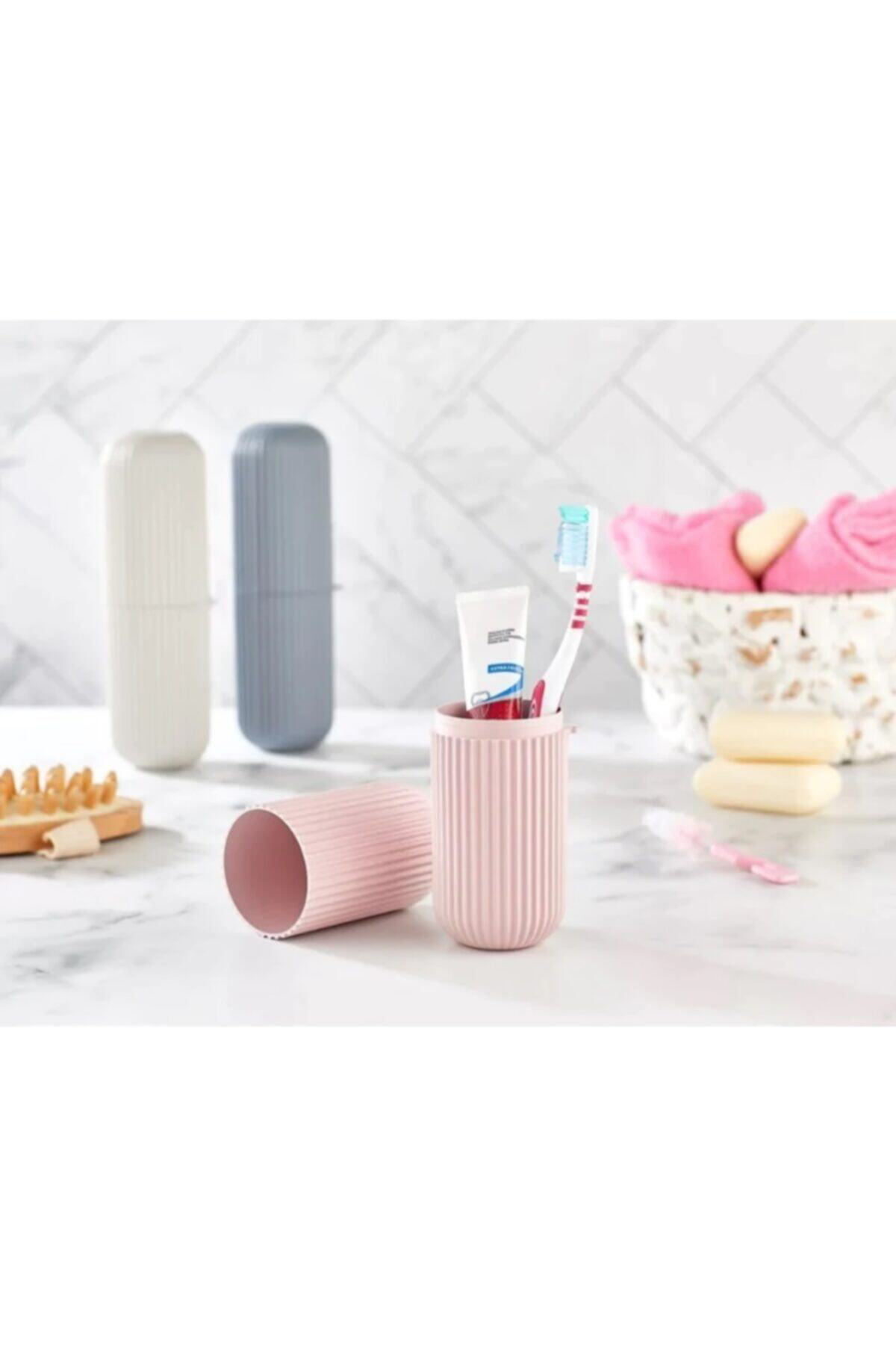 Diş Fırçası Saklama Kabı 3'lü Set