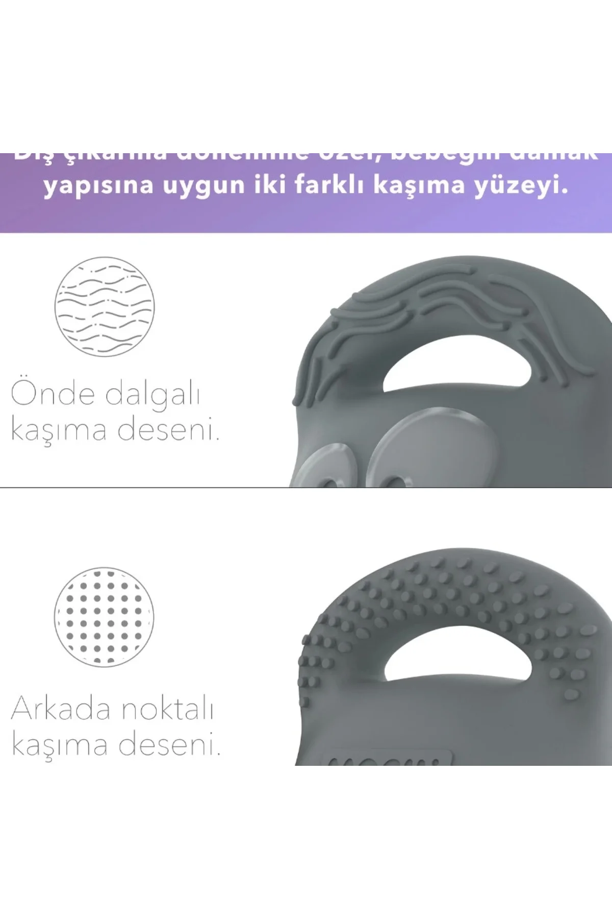 Diş Kaşıyıcı Gri