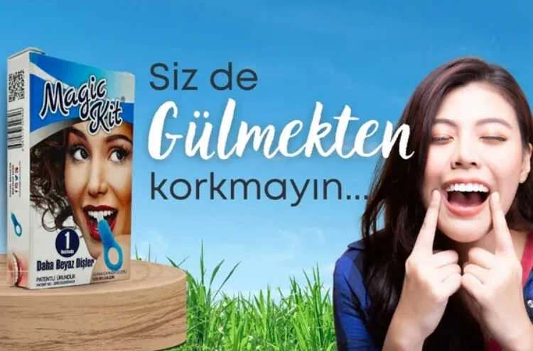 Diş Leke Silgisi 1 Aparatlı + 5 Yedek Süngerli Set 1 Paket
