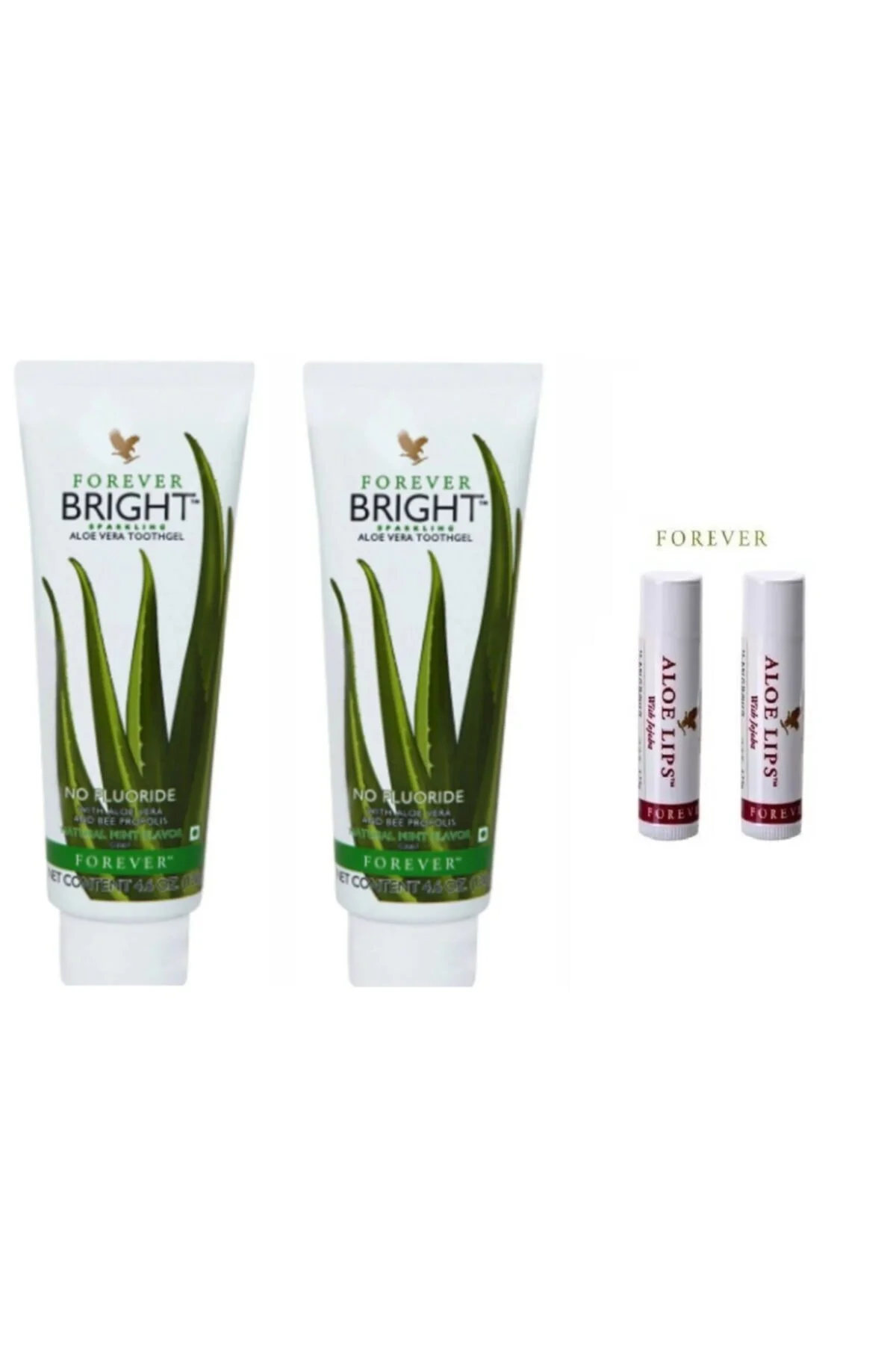 Diş Macunu 2 Adet Ve Aloe Lips 2 Adet