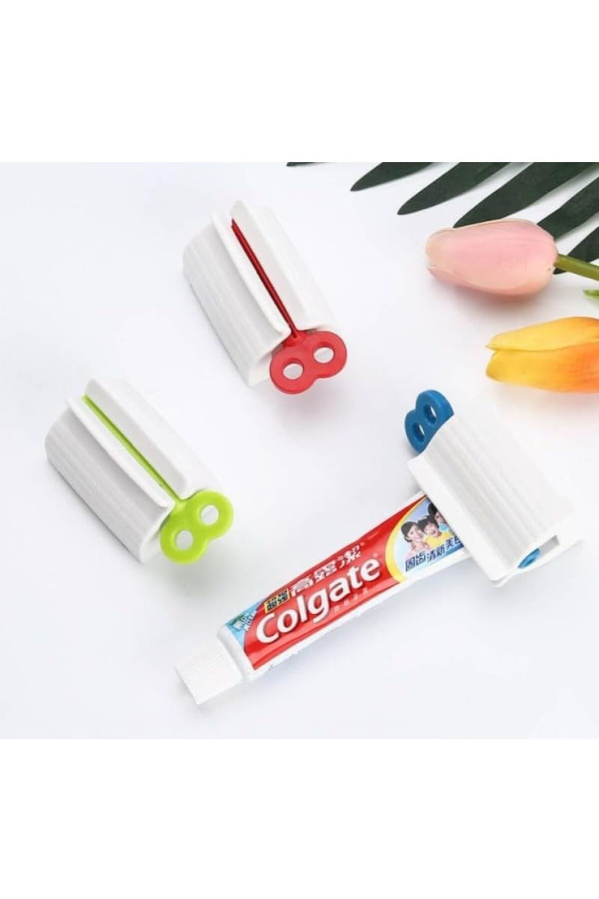 Diş Macunu Sıkacağı 2 Adet, İçinde Diş Macunu Bırakmayan Macun Sı