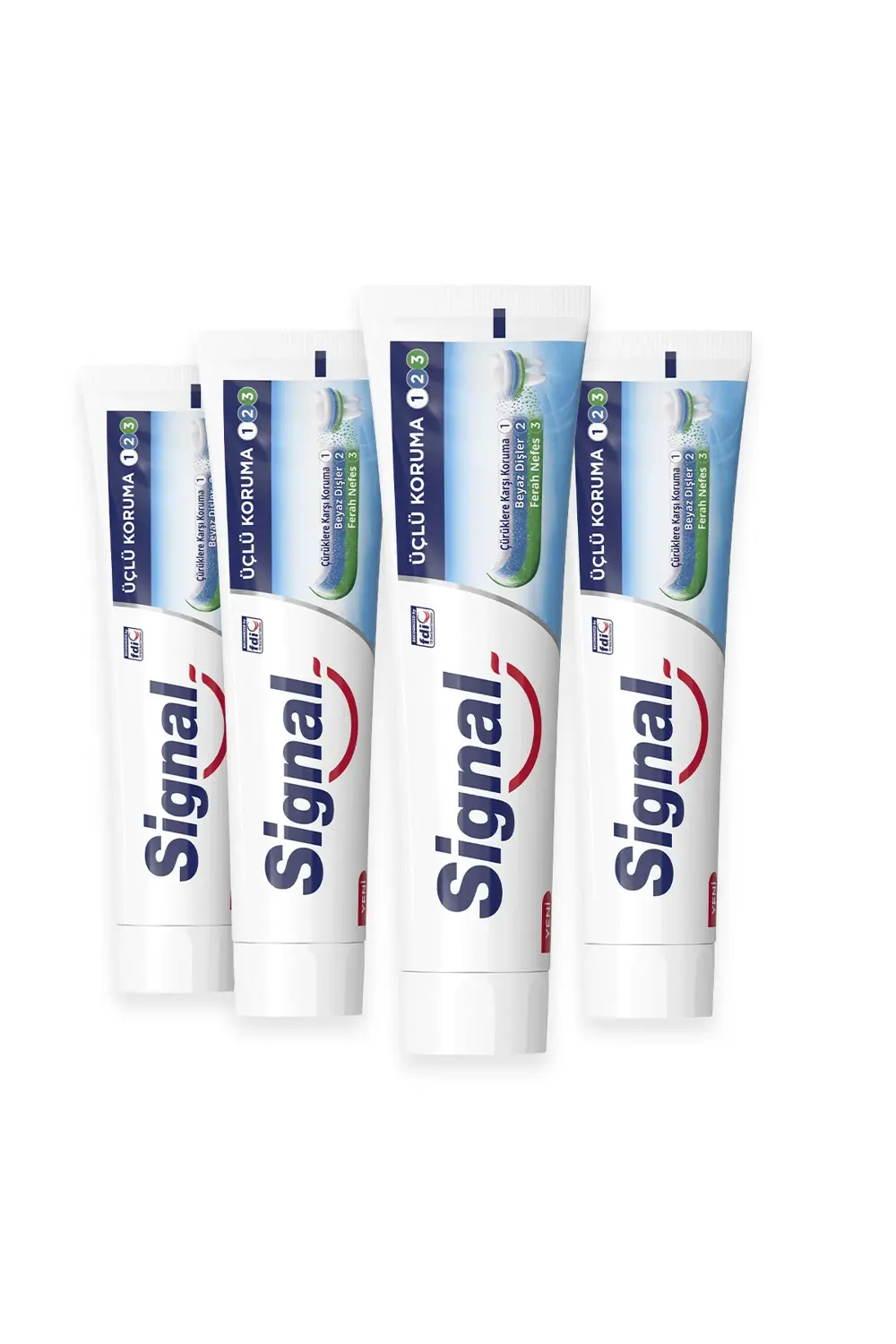 Diş Macunu Üçlü Koruma 120 ml X4