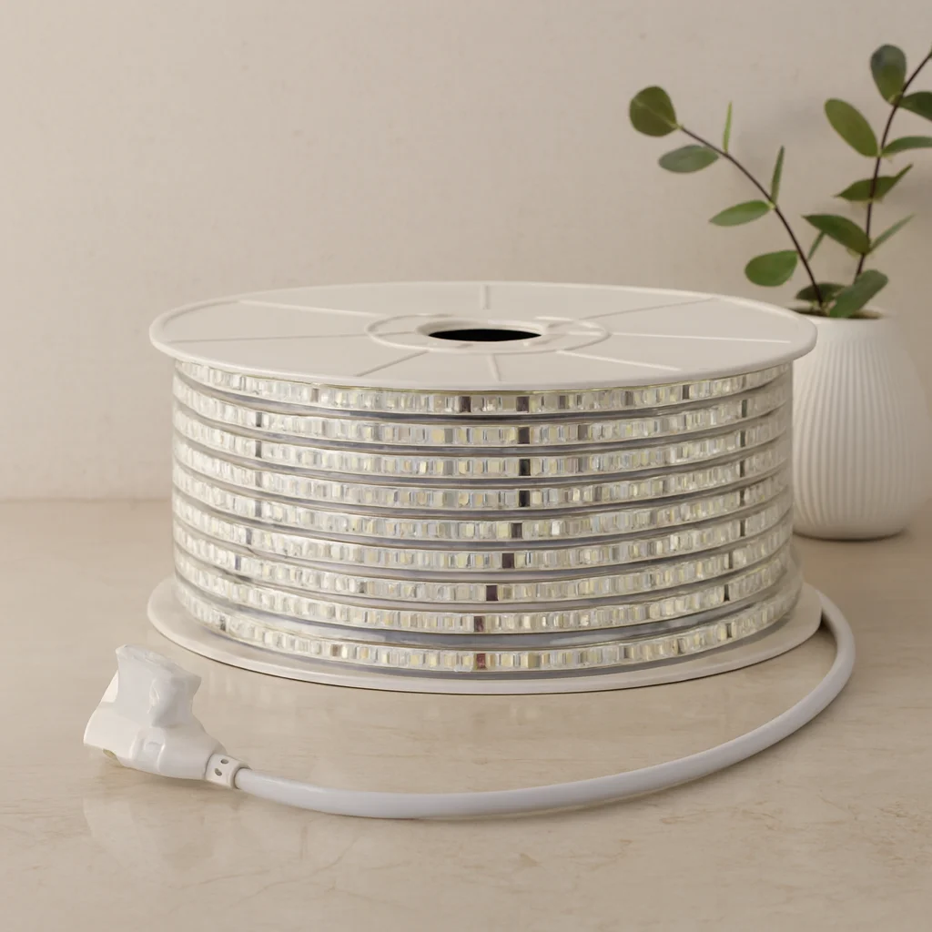 Dış Mekan 220V Şerit LED 120LED 100m (3000K / Günışık) Fiyatı, Yorumları ve Özellikleri