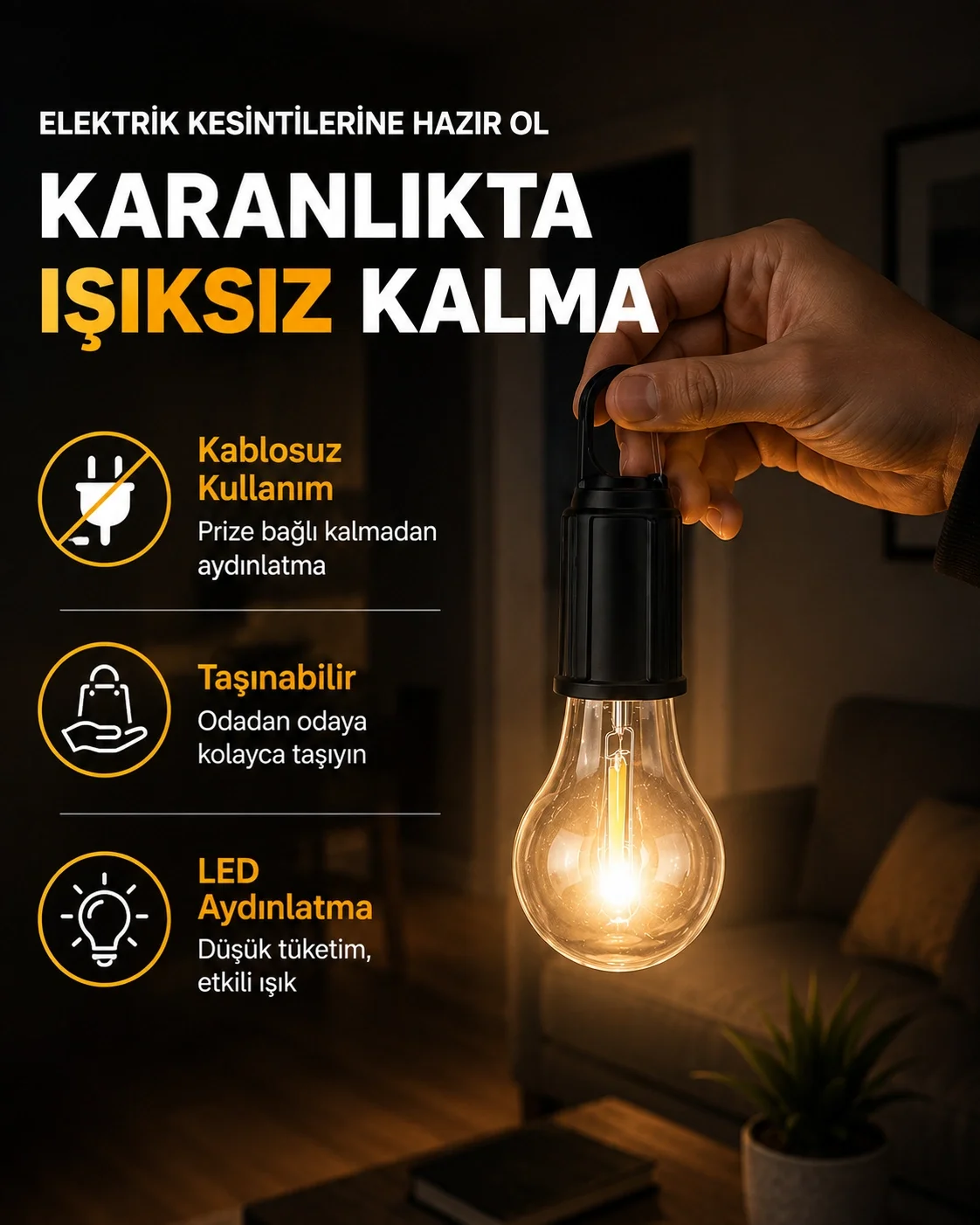 Dış Mekan Kullanımına Uygun LED Lamba Fiyatı, Yorumları ve Özellikleri