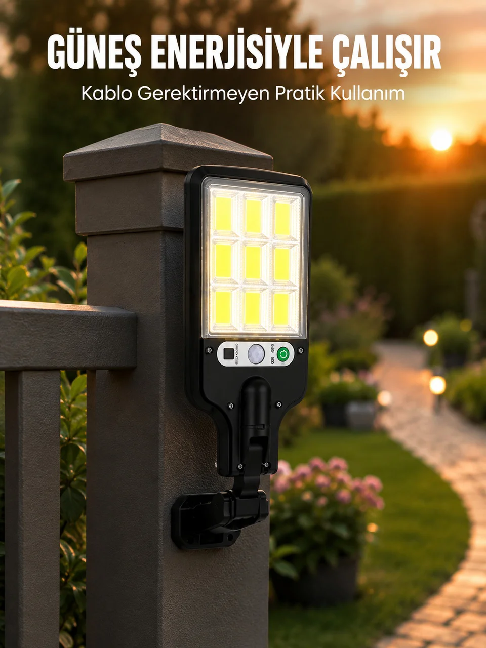 Dış Mekan Sensörlü Aydınlatma Modern Ve Kullanıcı Dostu Yeni Nesil - Lisinya