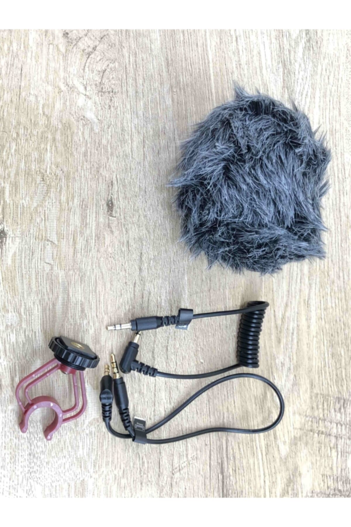 Dış Mekan Video Çekimleri Için Üniversal Rüzgar Kesici Tüylü Mikr