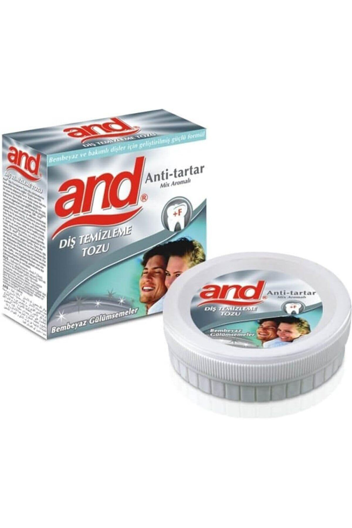 Diş Parlatma Tozu Anti Tartar Mix Aromalı 40 gr