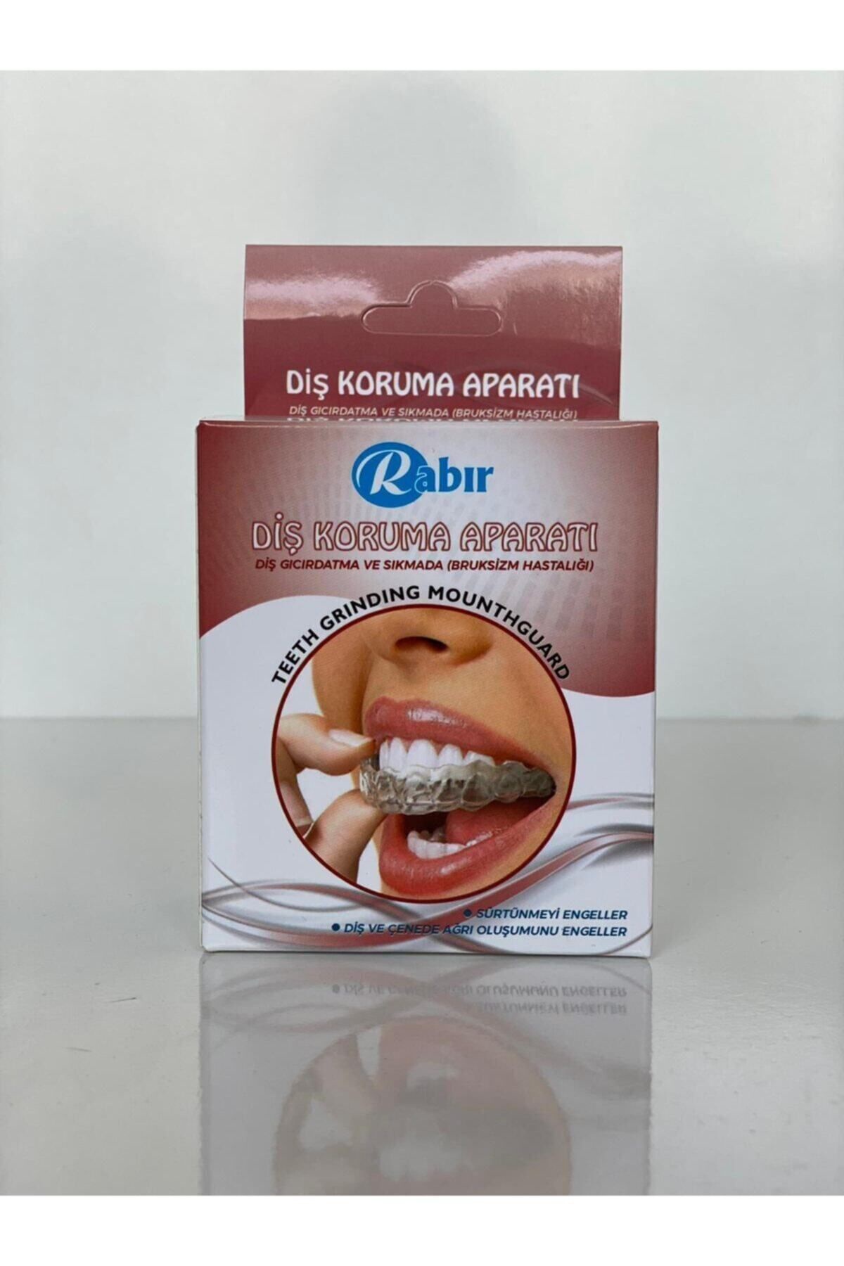 Diş Sıkma Diş Gıcırdatma Aparatı Silikon Dişlik Bruksizm Dişliği 