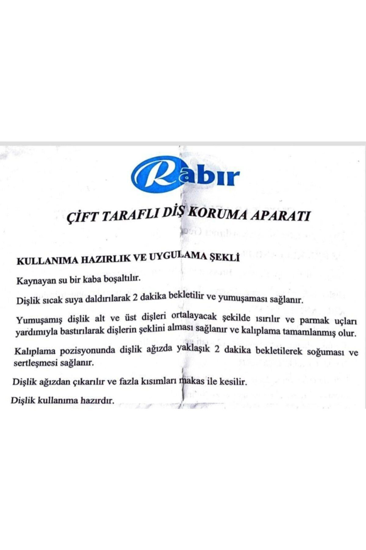 Diş Sıkma Diş Gıcırdatma Aparatı Silikon Dişlik Bruksizm Dişliği 