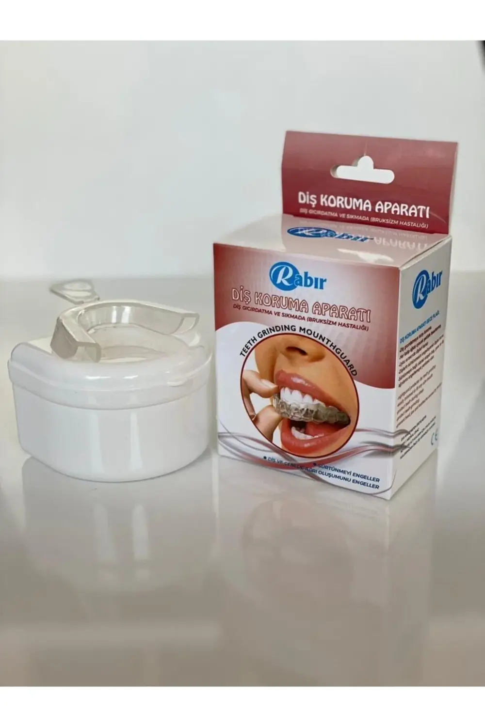 Diş Sıkma Diş Gıcırdatma Aparatı Silikon Dişlik Bruksizm Dişliği