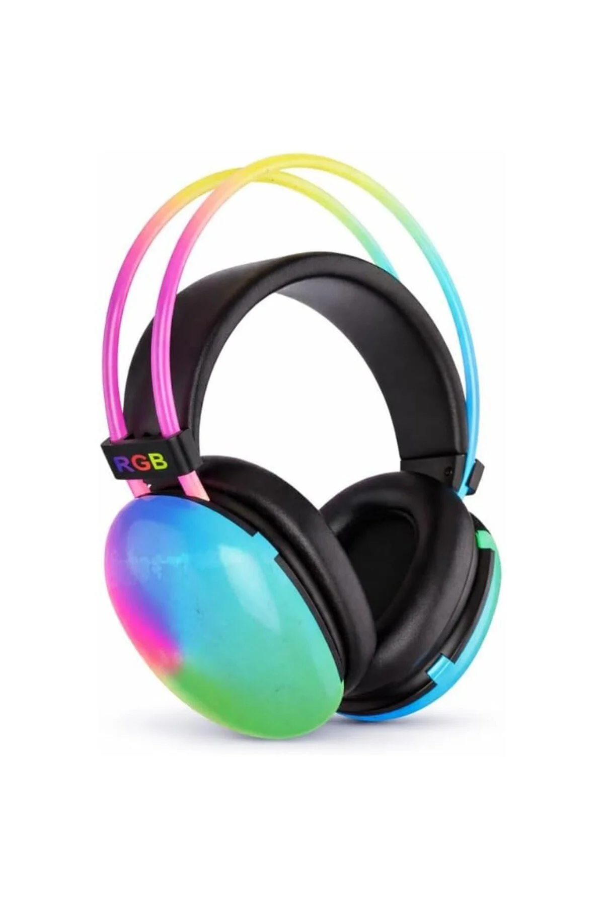 Disco Pulse PG580 Kablosuz Kulaklık, RGB LED Işıklı, Bluetooth V5
