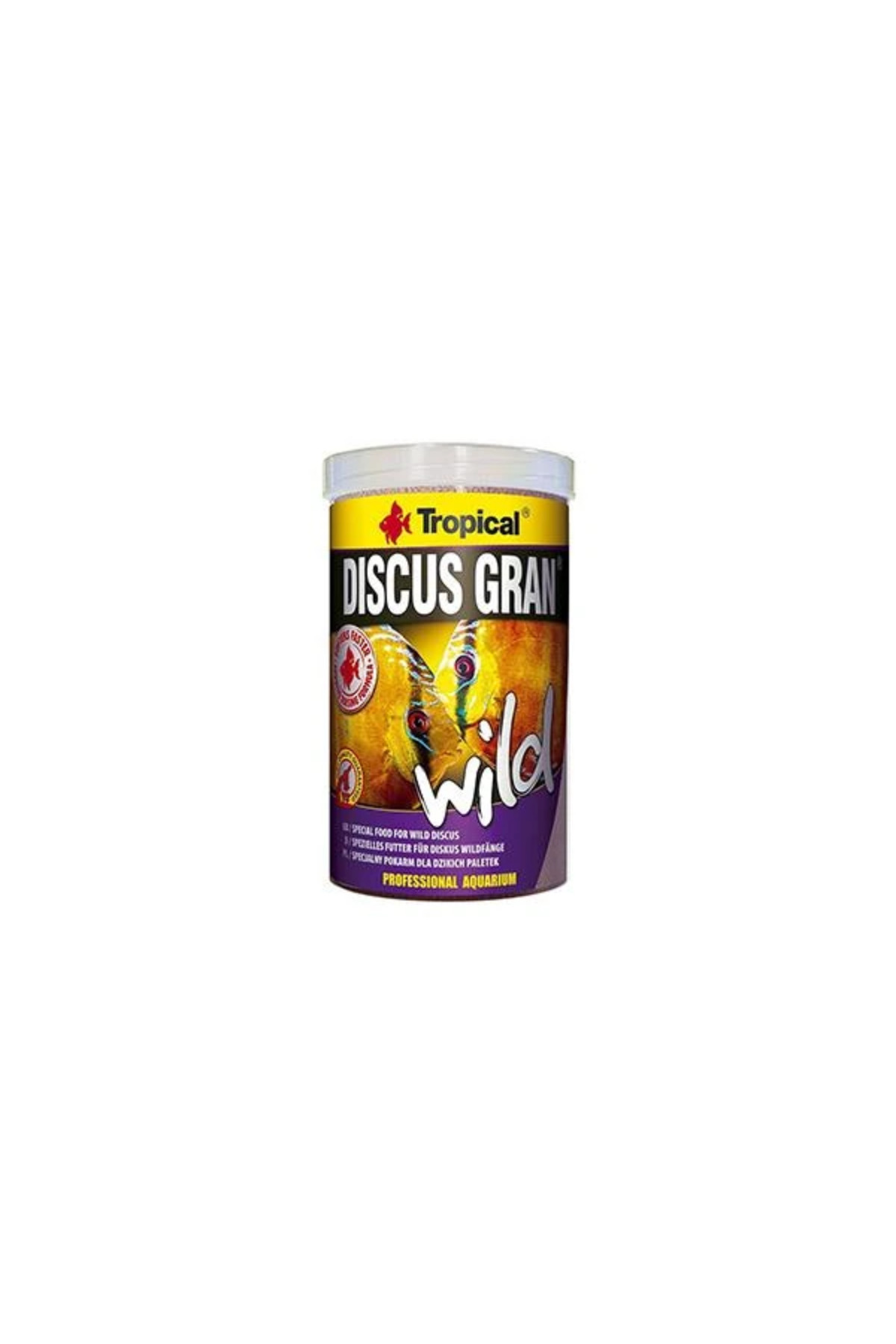 Discus Gran Wild Vahşi Discuslar için Granül Balık Yemi 250 Ml 11