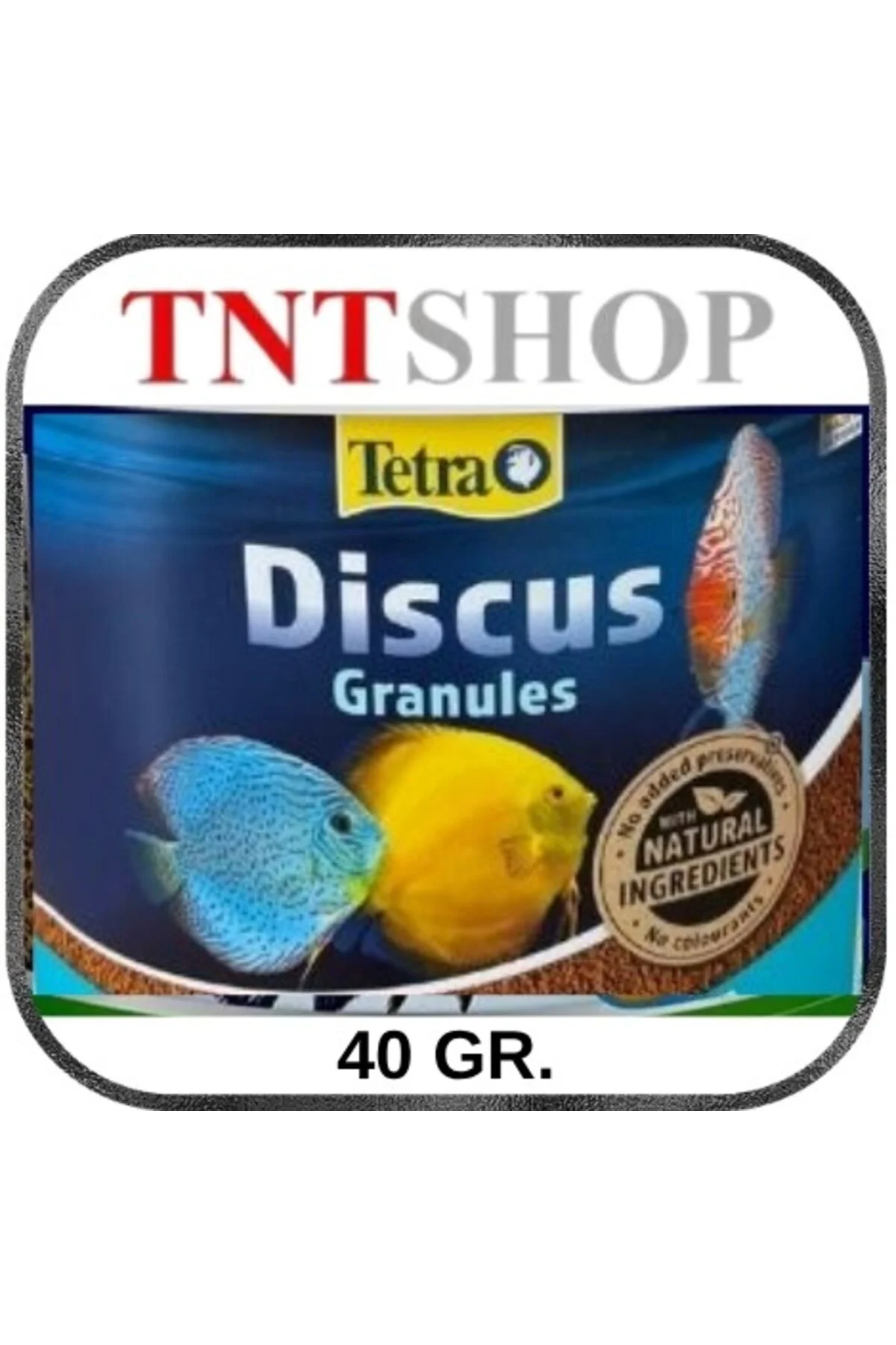 Discus Granül Balık Yemi 40 gr - Discus Balıkları İçin Özel Ana Y