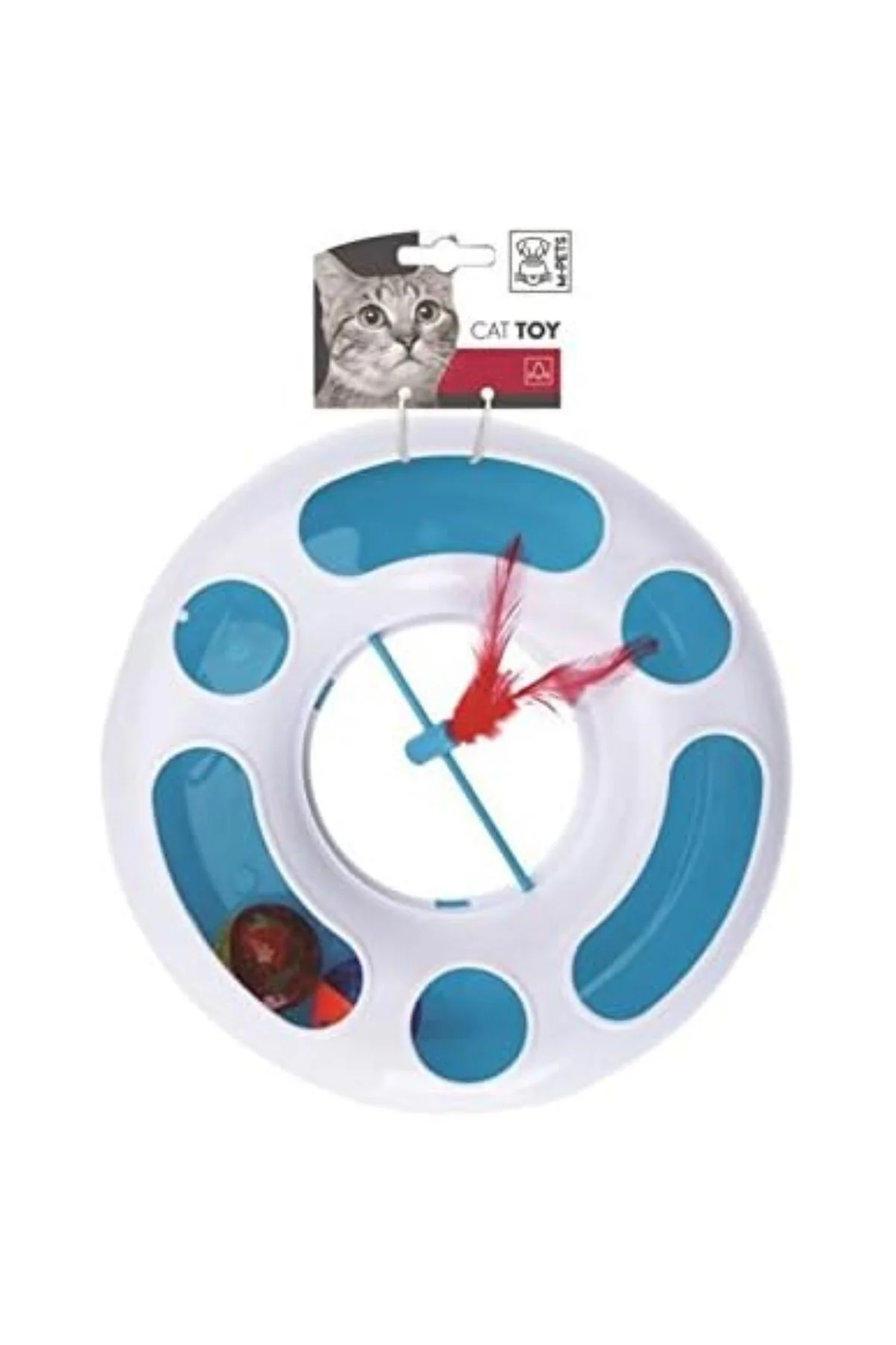 DISCUS KEDİLER İÇİN PLASTİK OYUN ÇEMBERİ TOPLU