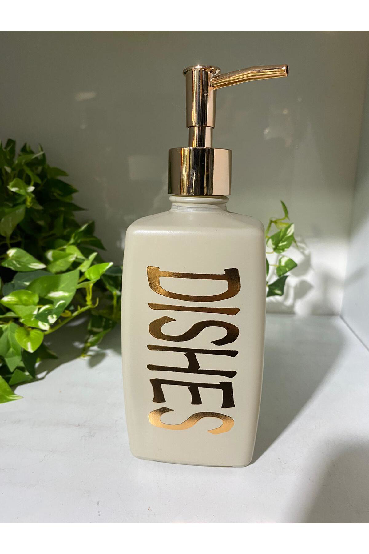 Elif Aksesuar Dıshes Cam Sıvı Sabunluk