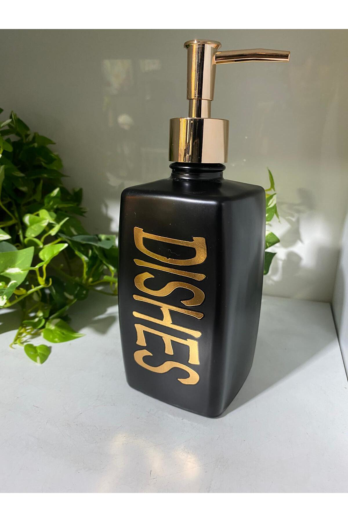 Elif Aksesuar Dıshes Cam Sıvı Sabunluk