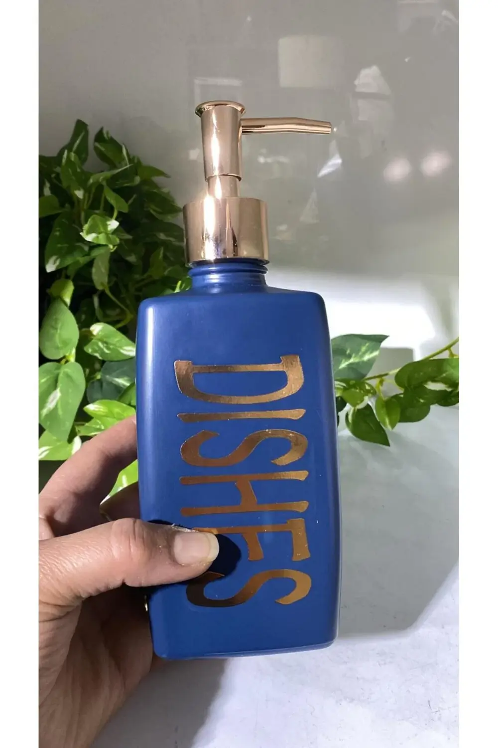 Dıshes Cam Sıvı Sabunluk