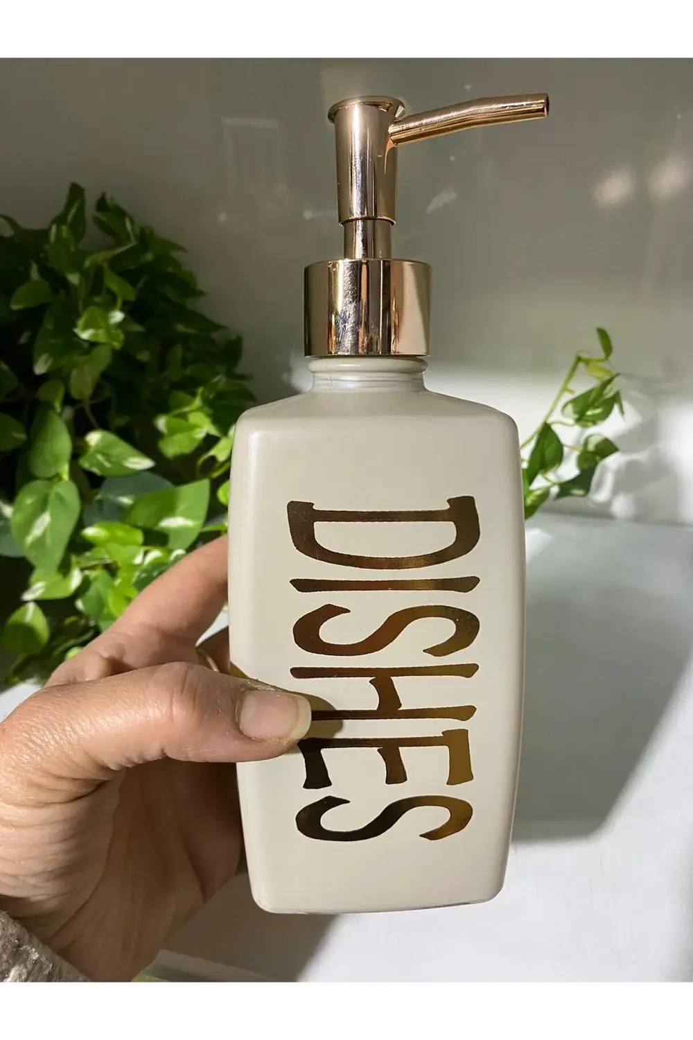 Dıshes Cam Sıvı Sabunluk