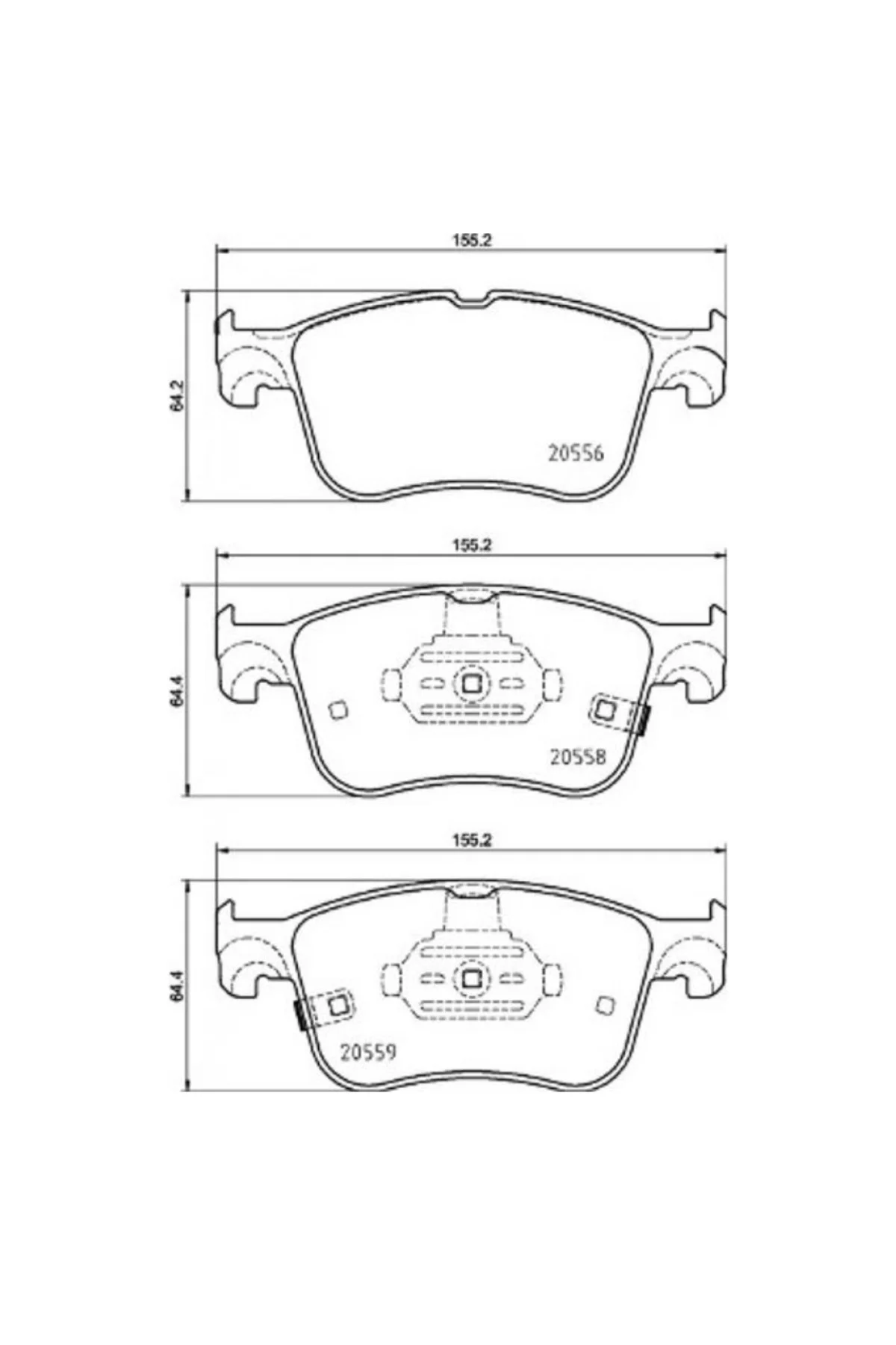 DISK BALATA FORD FOCUS ÖN 2018- 0986424885