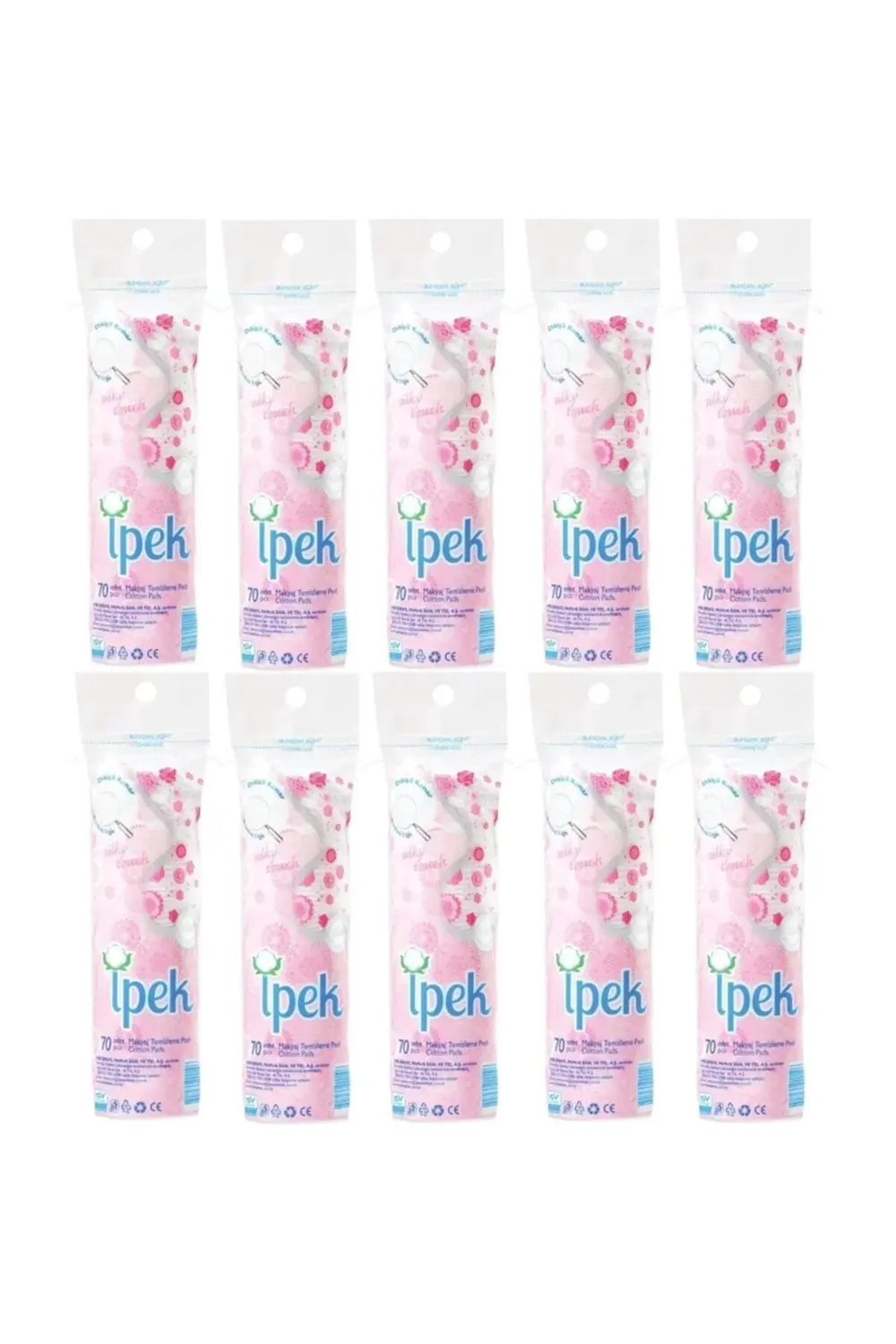 Disk Makyaj Temizleme Pamuğu 70'li X 10 Adet