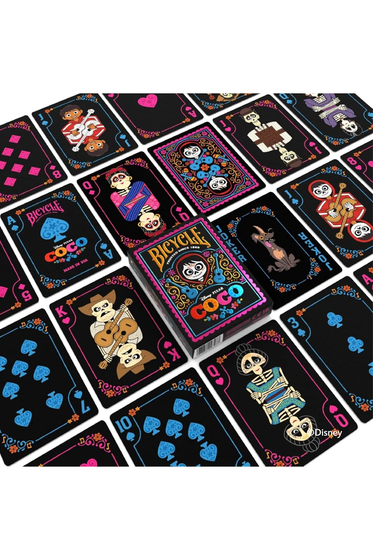 Disney Coco Oyun Kartları Disney Coco Oyun Kartları