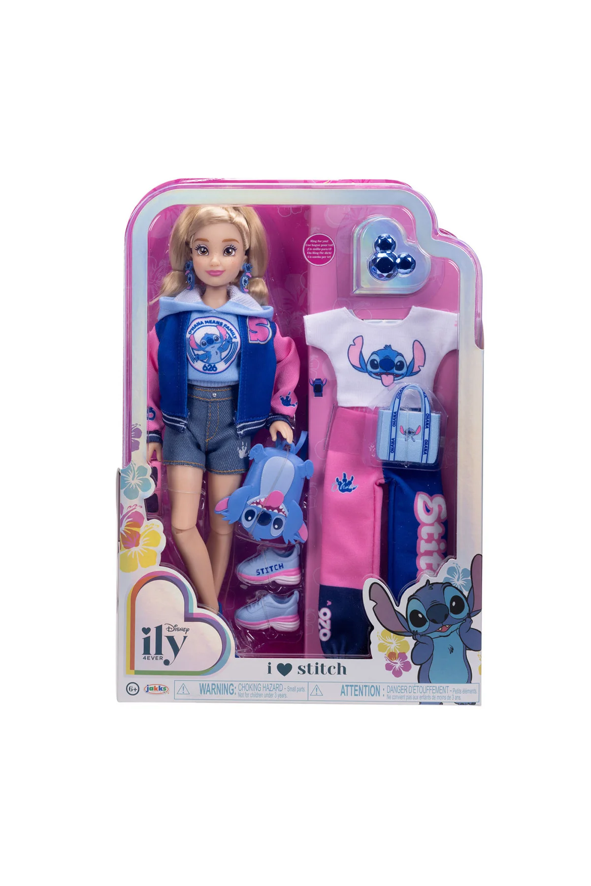 Disney ily 4ever Stitch Kolej Temalı Bebek ve Aksesuarları 23946 Disney ily 4ever Stitch Kolej Temalı Bebek ve Aksesuarları 23946