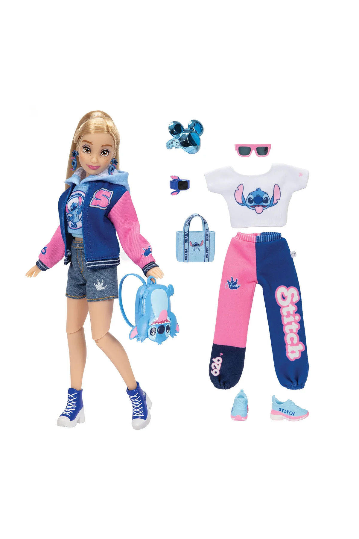 Disney ily 4ever Stitch Kolej Temalı Bebek ve Aksesuarları 23946 Disney ily 4ever Stitch Kolej Temalı Bebek ve Aksesuarları 23946