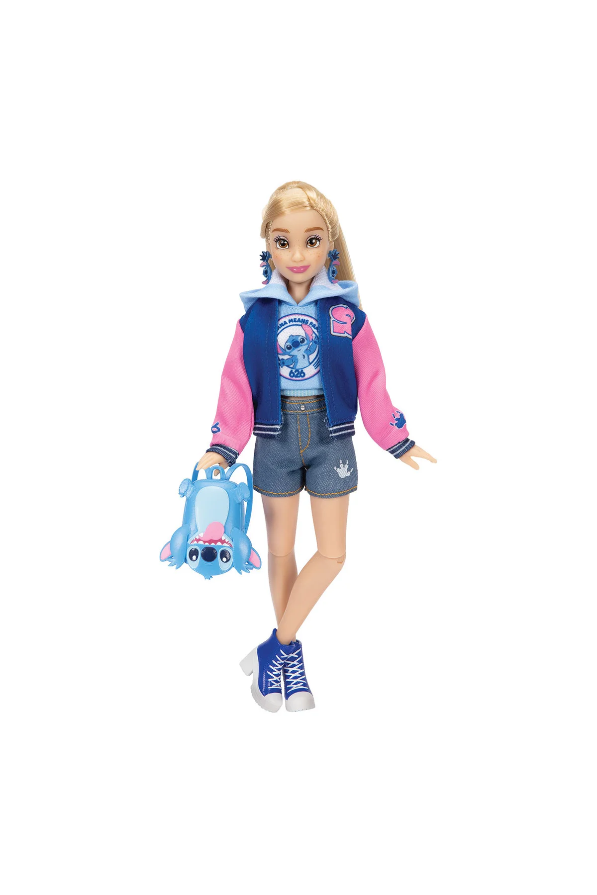 Disney ily 4ever Stitch Kolej Temalı Bebek ve Aksesuarları 23946 Disney ily 4ever Stitch Kolej Temalı Bebek ve Aksesuarları 23946