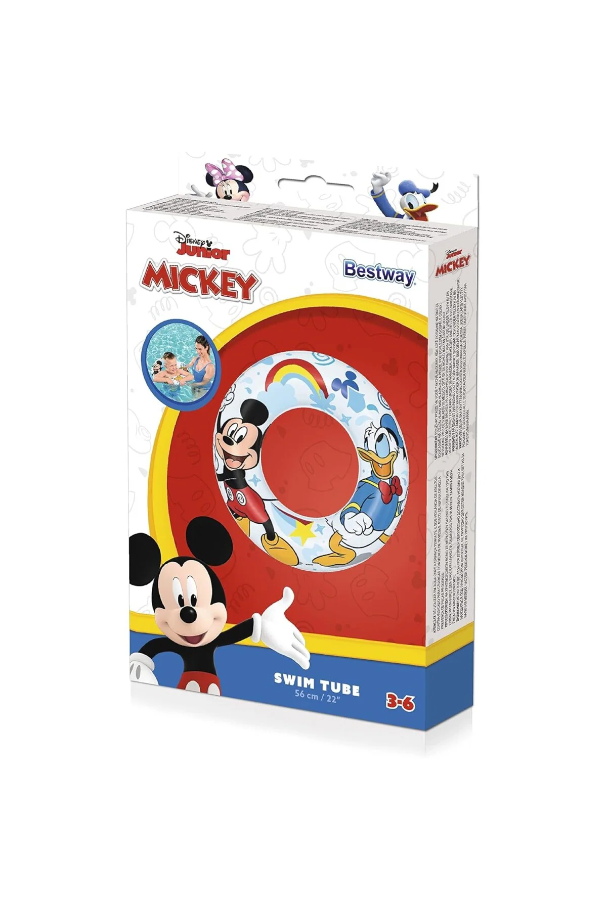 Disney Junior Mickey & Friends yüzme halkası 56 cm Disney Junior Mickey & Friends yüzme halkası 56 cm