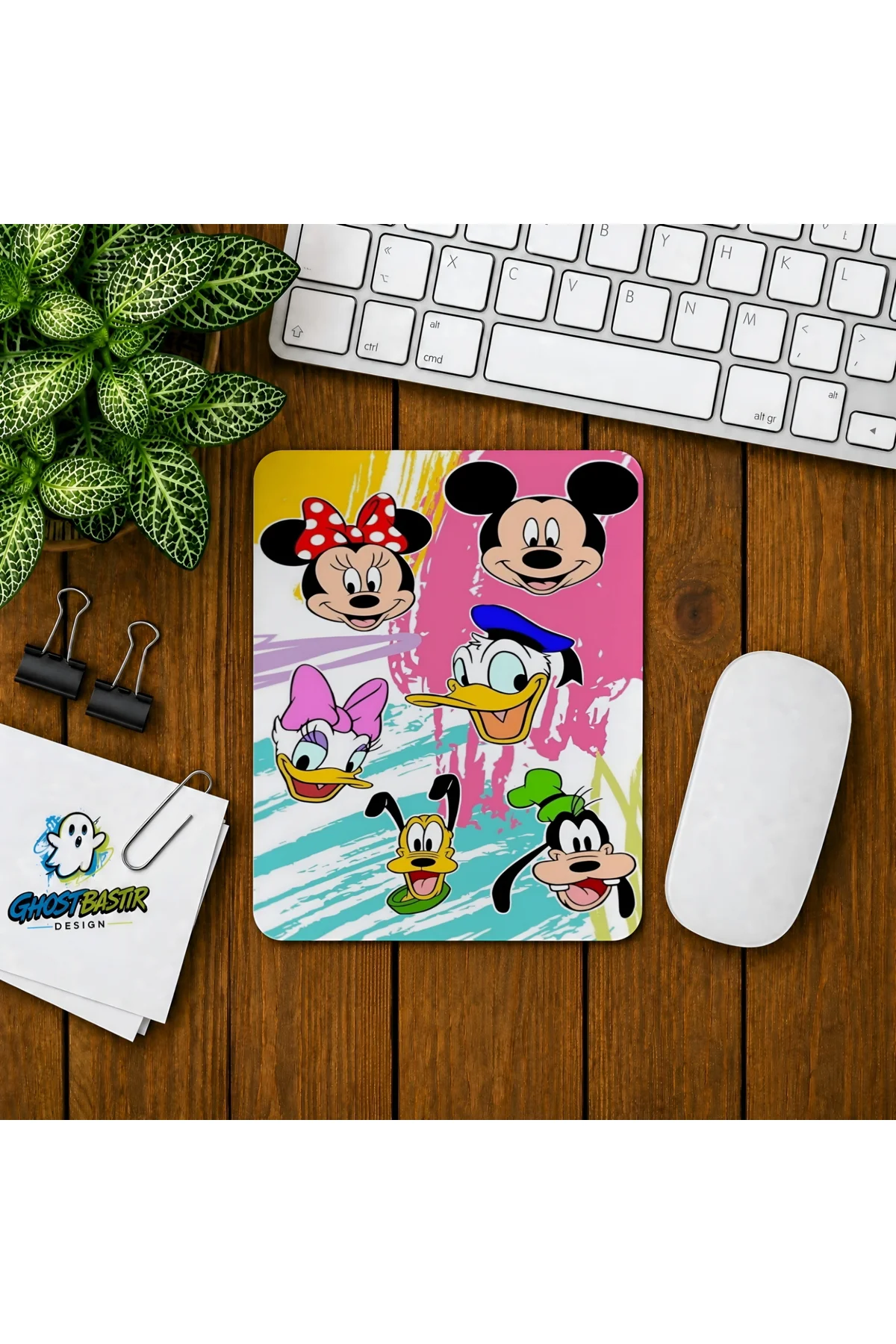 Disney Kahramanları Baskılı Oyuncu Mousepad 059