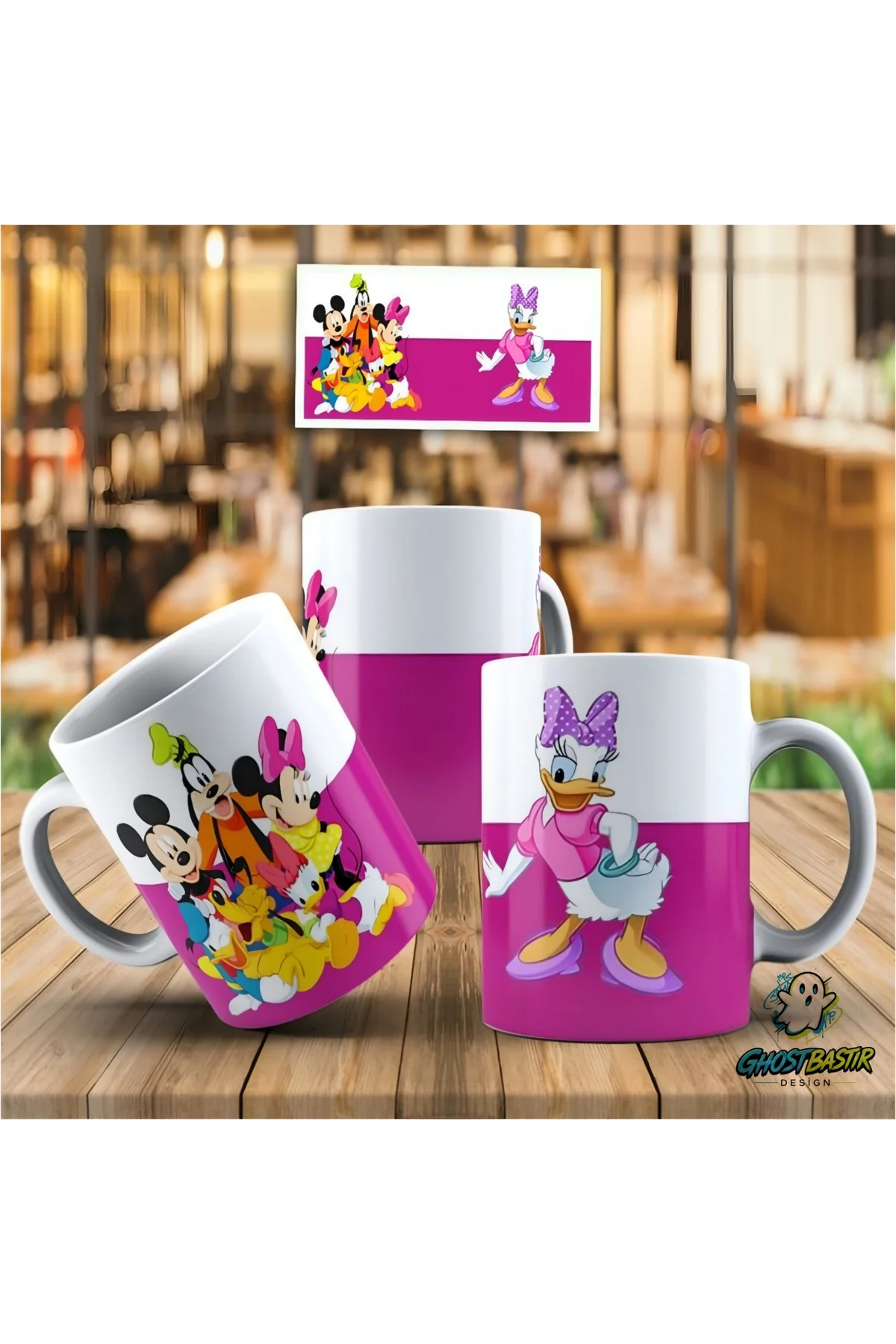 Disney Karakterleri Kupa Bardak | Tek Adet K0205