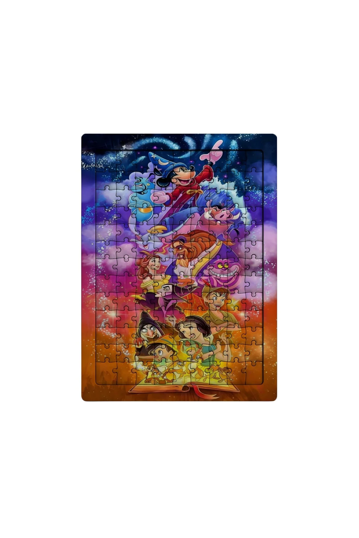 Disney Karakterleri 99 Parça Ayaklı Puzzle – Dekoratif Çocuk Yapbozu 018