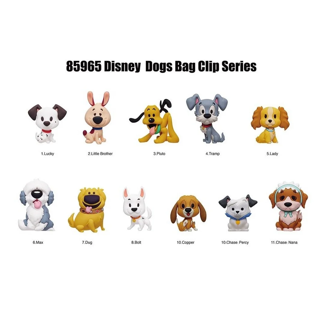 Disney Köpekleri Klipsli Figür Seri 62