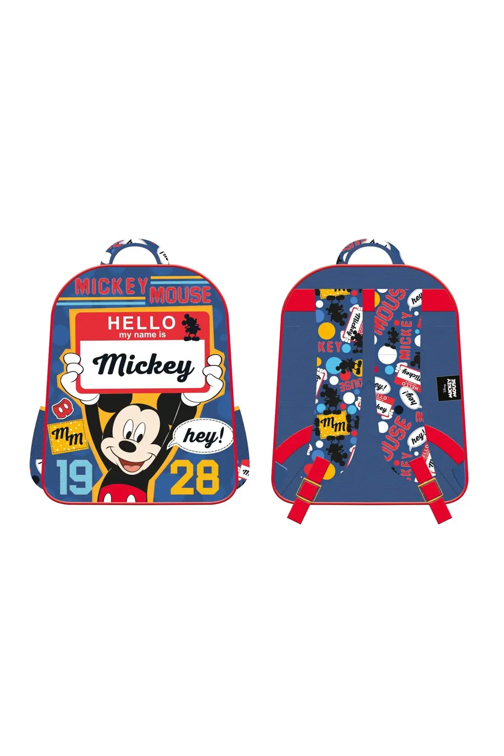 DİSNEY MİCKEY BRİCK HELLO ANAOKUL ÇANTASI