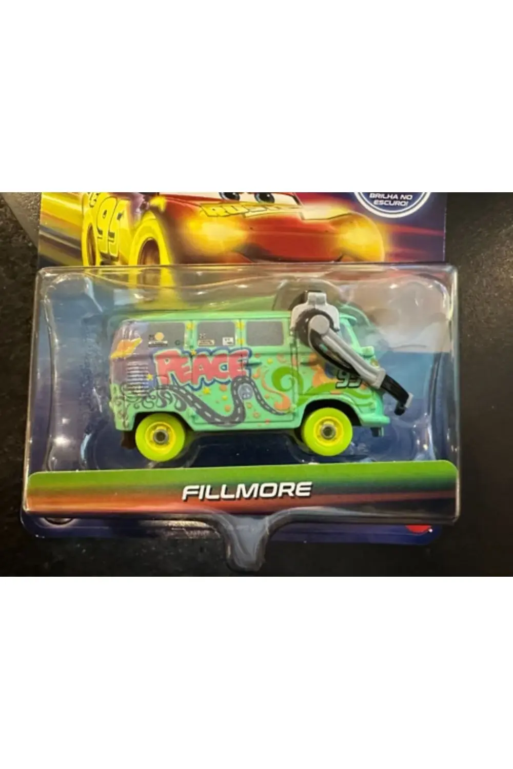 Disney Pixar Cars Glow Racers - Fillmore Headset 2024 Gece Karanl