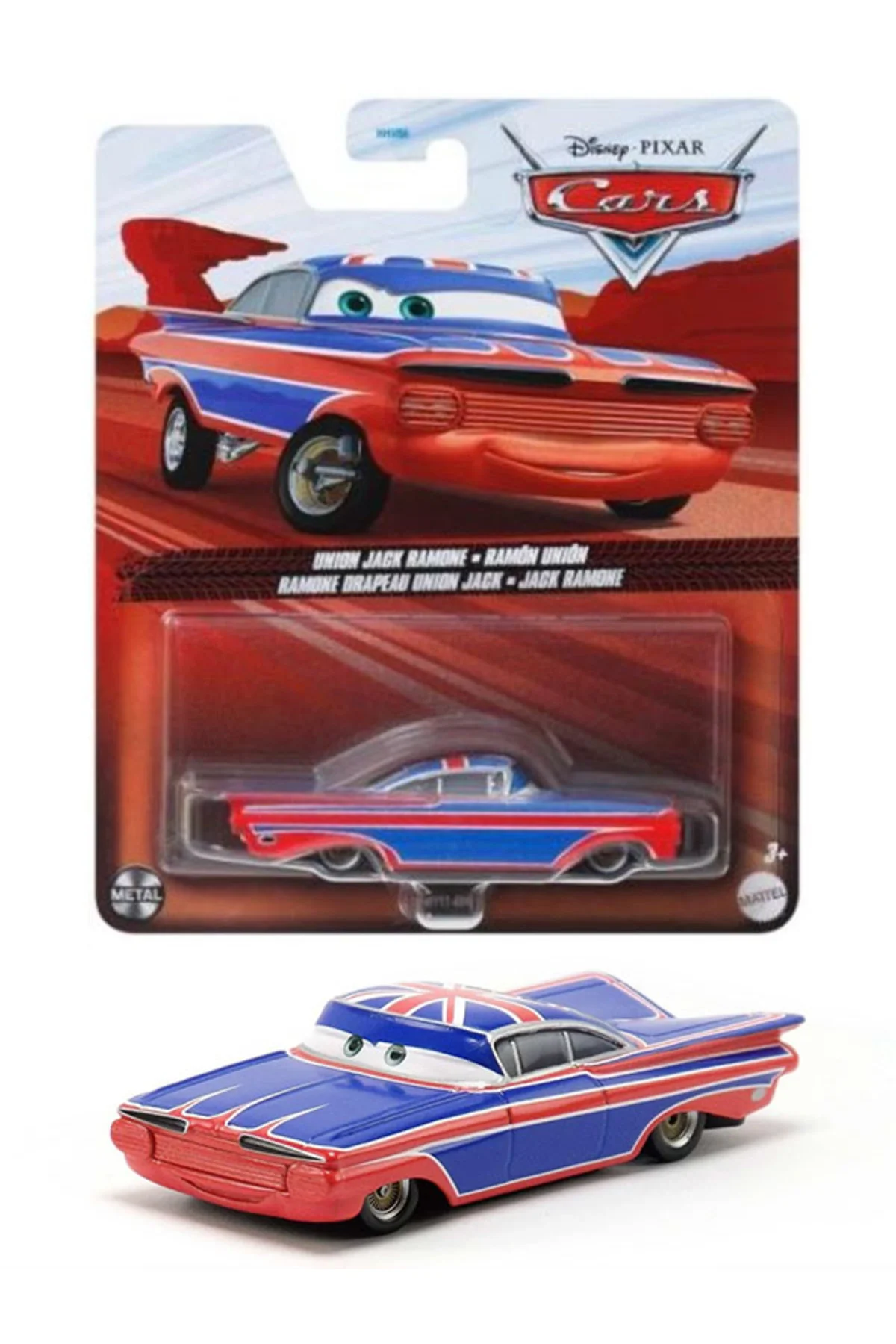 Disney Pixar Cars - Union Jack Ramone (1/55)