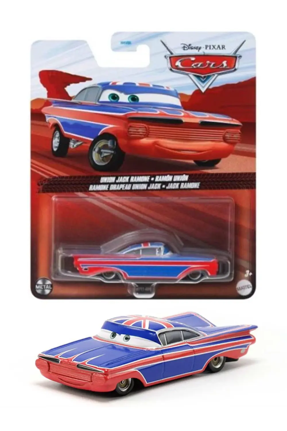 Disney Pixar Cars - Union Jack Ramone (1/55)