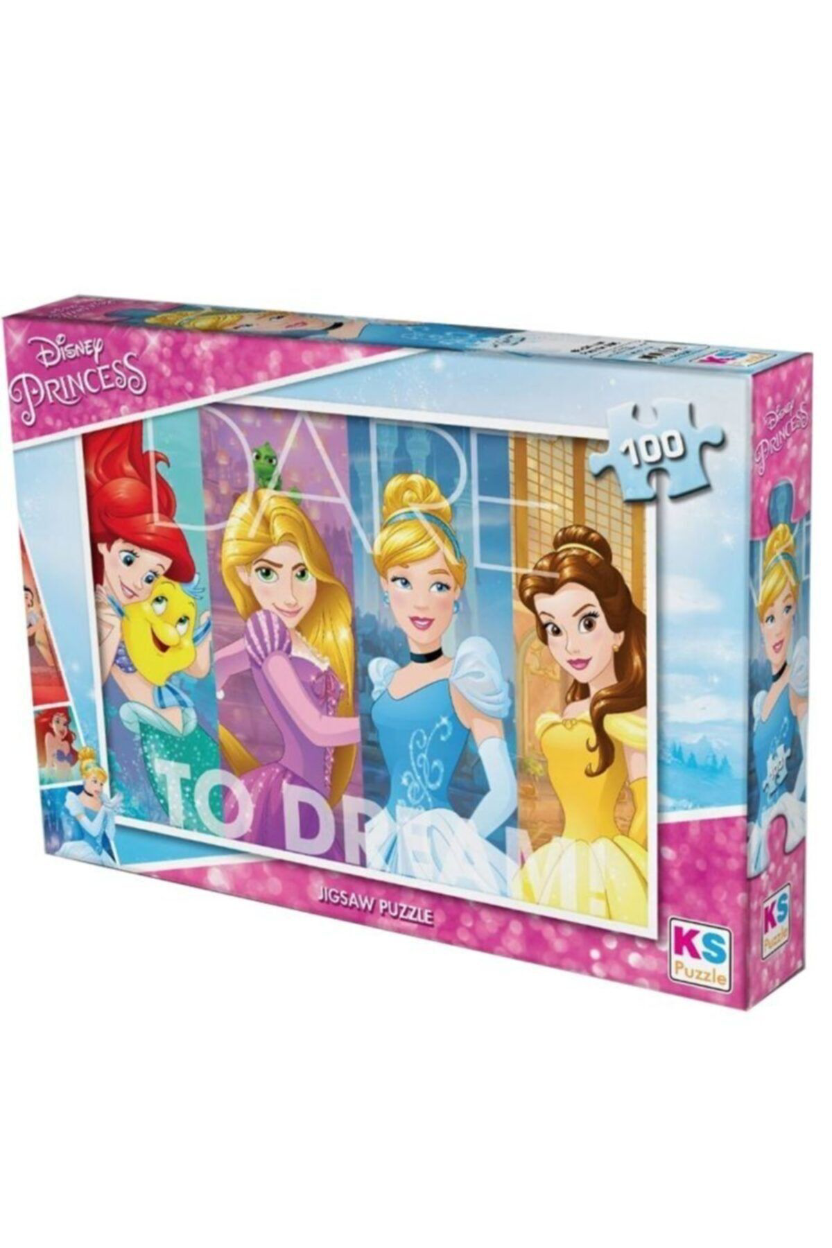 Disney Prenses Çocuk Puzzle 100 Parça