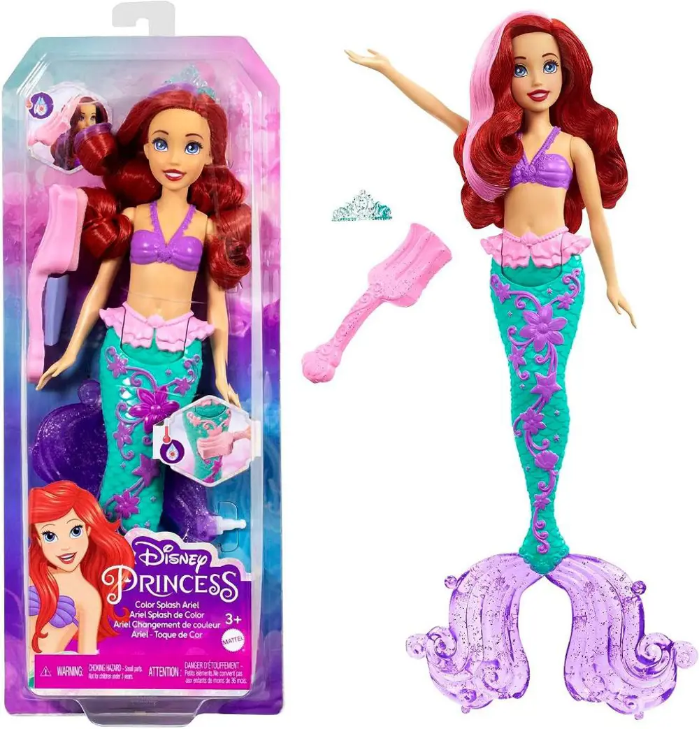 Disney Prenses Muhteşem Renk Değiştiren Saçlı Deniz Kızı Ariel HL Disney Prenses Muhteşem Renk Değiştiren Saçlı Deniz Kızı Ariel HL