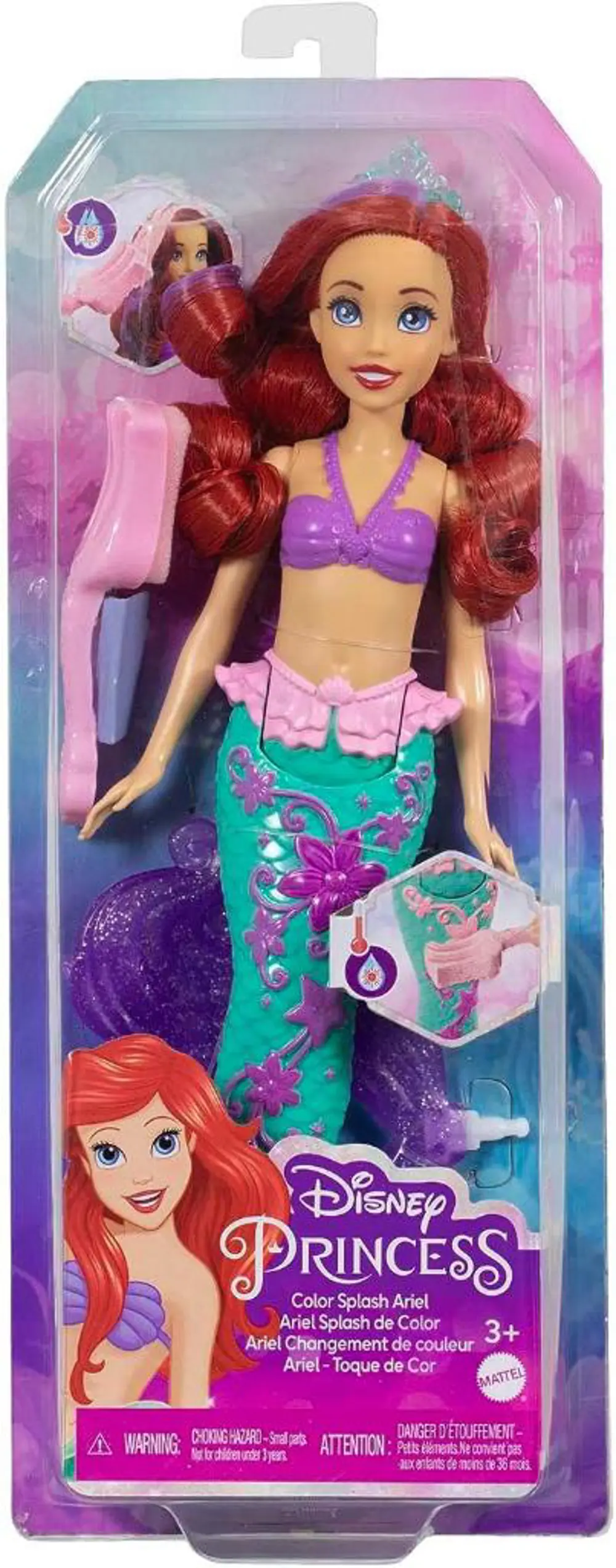 Disney Prenses Muhteşem Renk Değiştiren Saçlı Deniz Kızı Ariel HL Disney Prenses Muhteşem Renk Değiştiren Saçlı Deniz Kızı Ariel HL